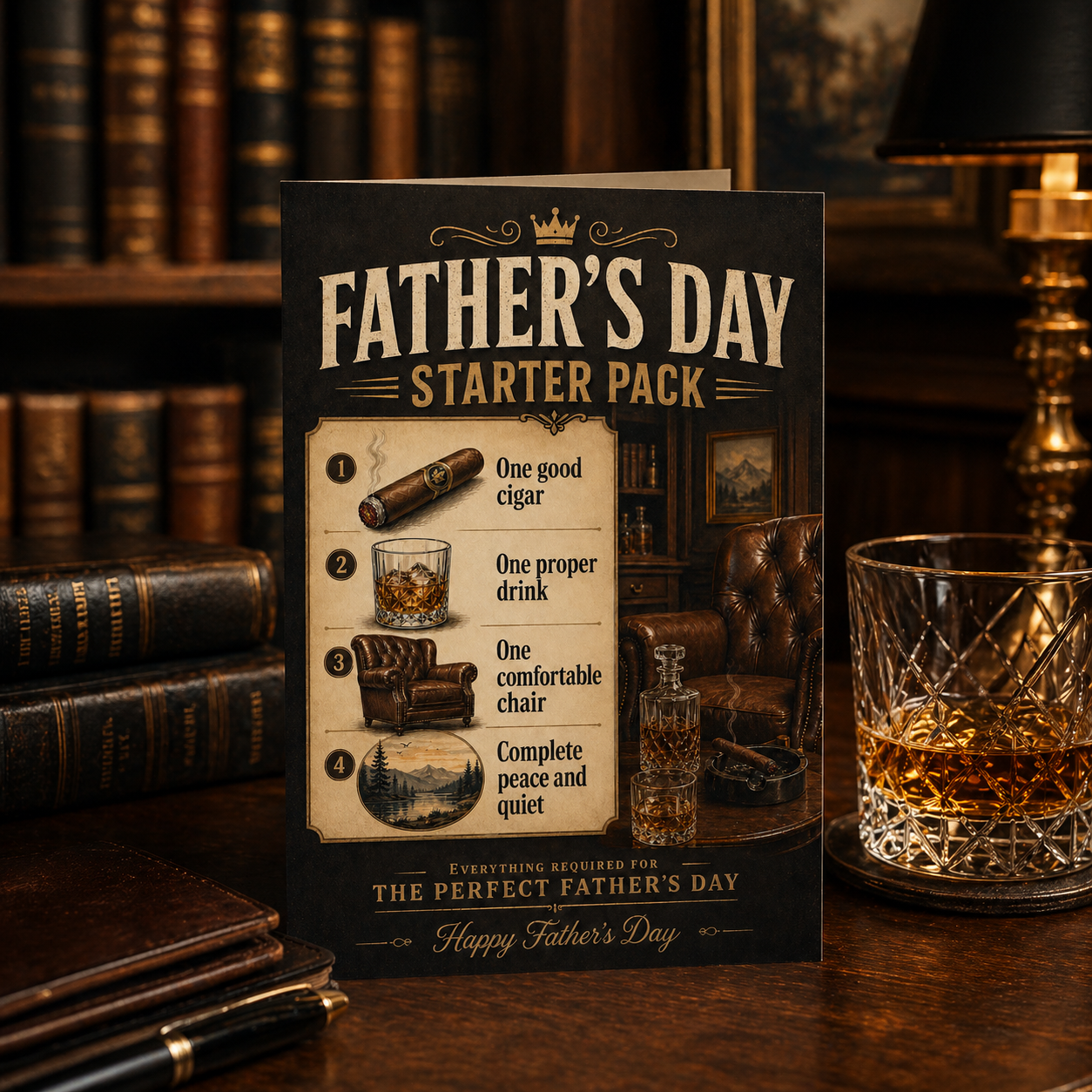 Fathers Day Card -  Fathers Day Starter Pack